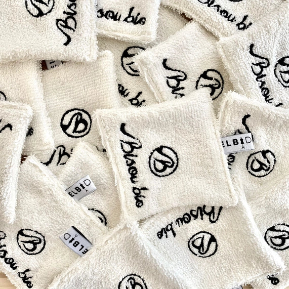 Pad in bambù riutilizzabili handmade