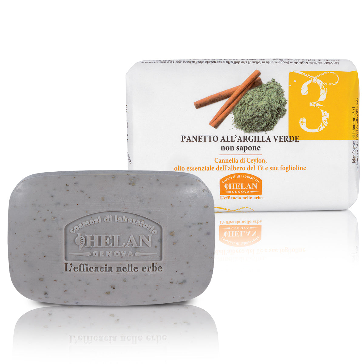 Panetto all'argilla verde