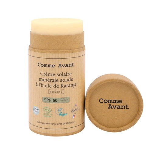 Crema solare minerale organica SPF50 - dalla nascita