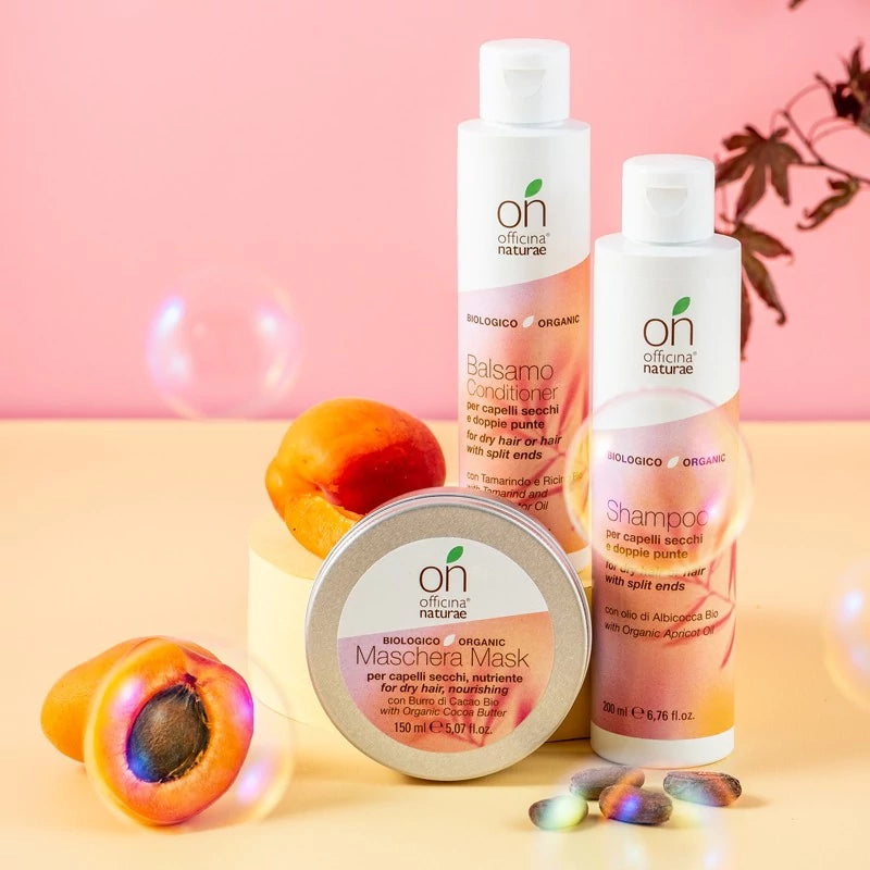 Maschera per capelli secchi nutriente